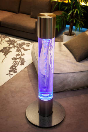wassersule, wasserlichtsulen, wasserwirbel, led leuchten, lampe, lampen, leuchten, lampen und leuchten, 